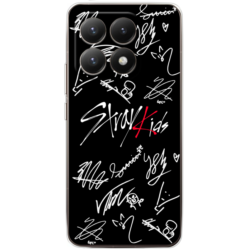 Чохол BoxFace Xiaomi 15T Stray Kids автограф