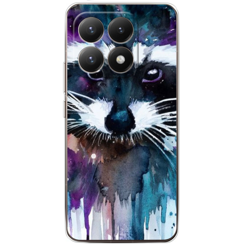 Чохол BoxFace Xiaomi 15T Акварельный енот