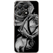 Чохол BoxFace Xiaomi 15T Black and White Roses