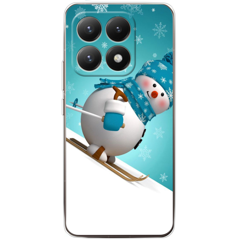 Чохол BoxFace Xiaomi 15T Skier Snowman