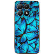 Чохол BoxFace Xiaomi 15T лазурные бабочки