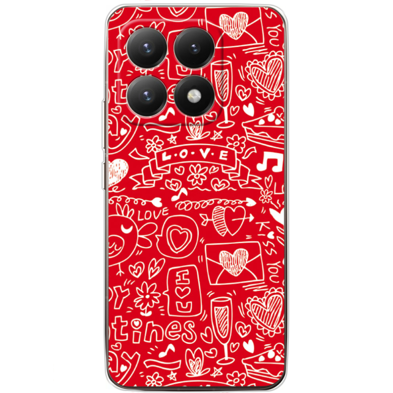 Чохол BoxFace Xiaomi 15T Happy Valentines