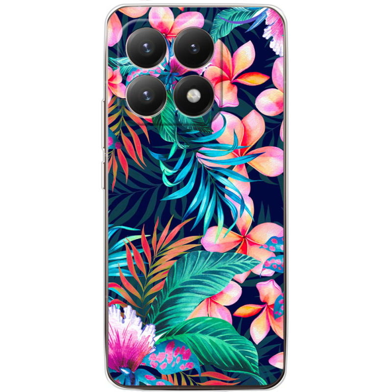 Чохол BoxFace Xiaomi 15T flowers in the tropics