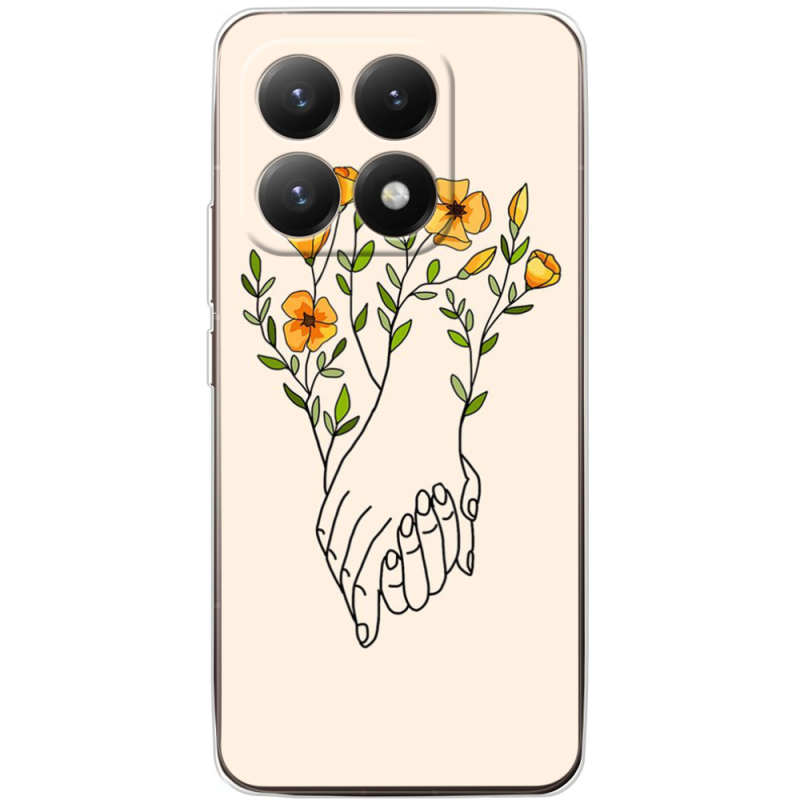 Чохол BoxFace Xiaomi 15T Flower Hands