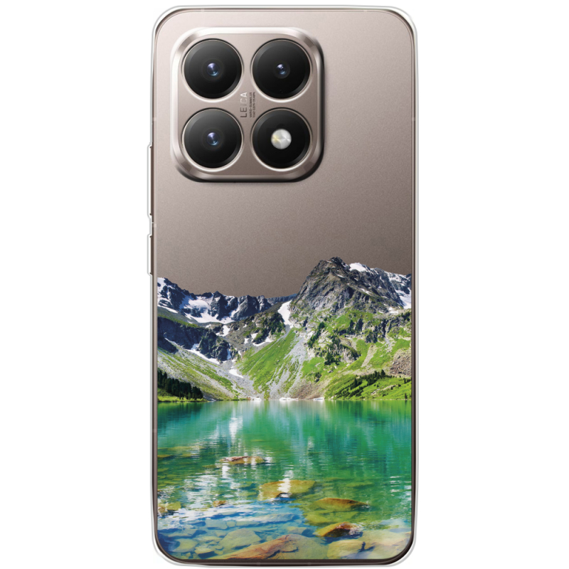 Прозорий чохол BoxFace Xiaomi 15T Green Mountain