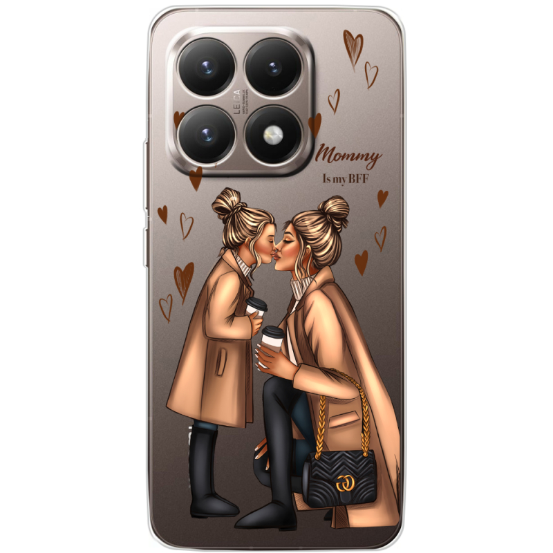 Прозорий чохол BoxFace Xiaomi 15T Mommy Is My BFF