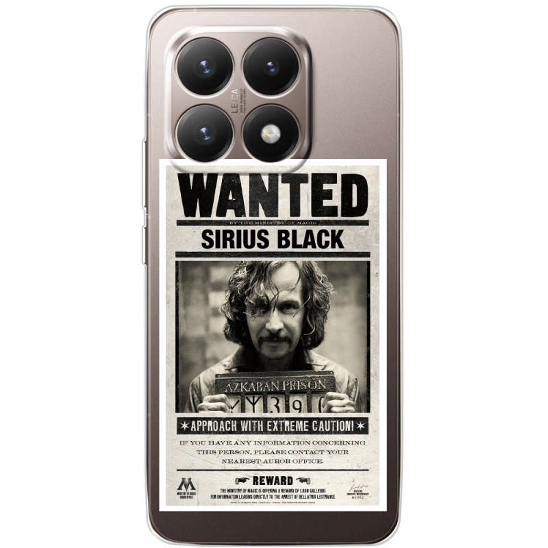 Прозорий чохол BoxFace Xiaomi 15T Sirius Black