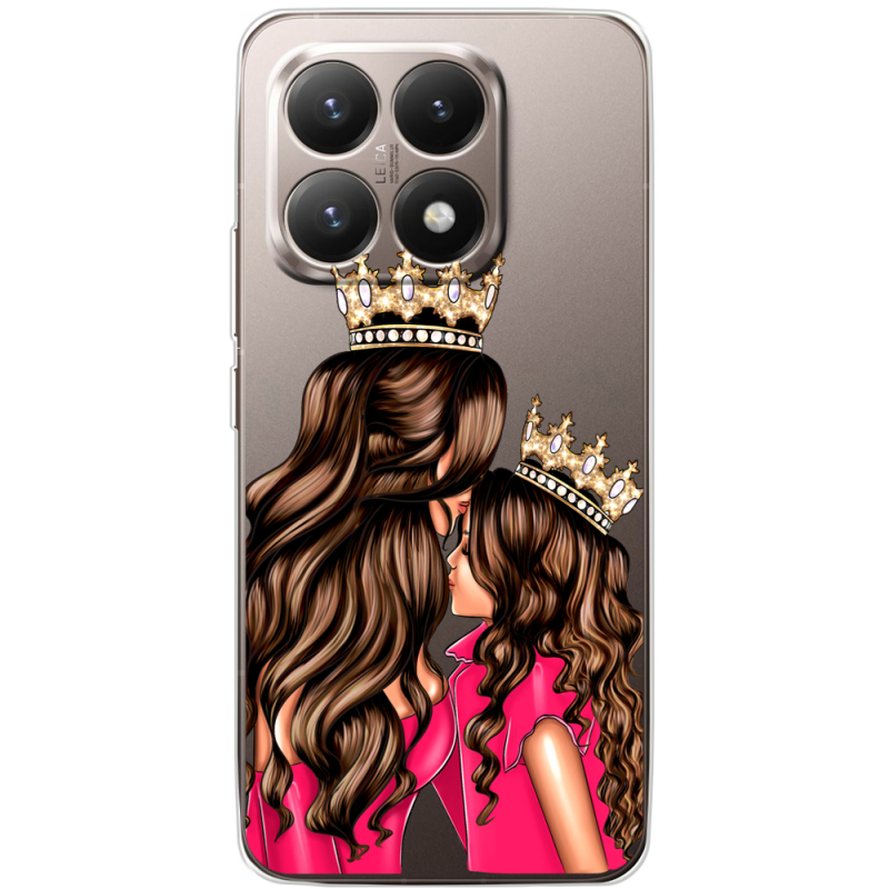 Прозорий чохол BoxFace Xiaomi 15T Queen and Princess