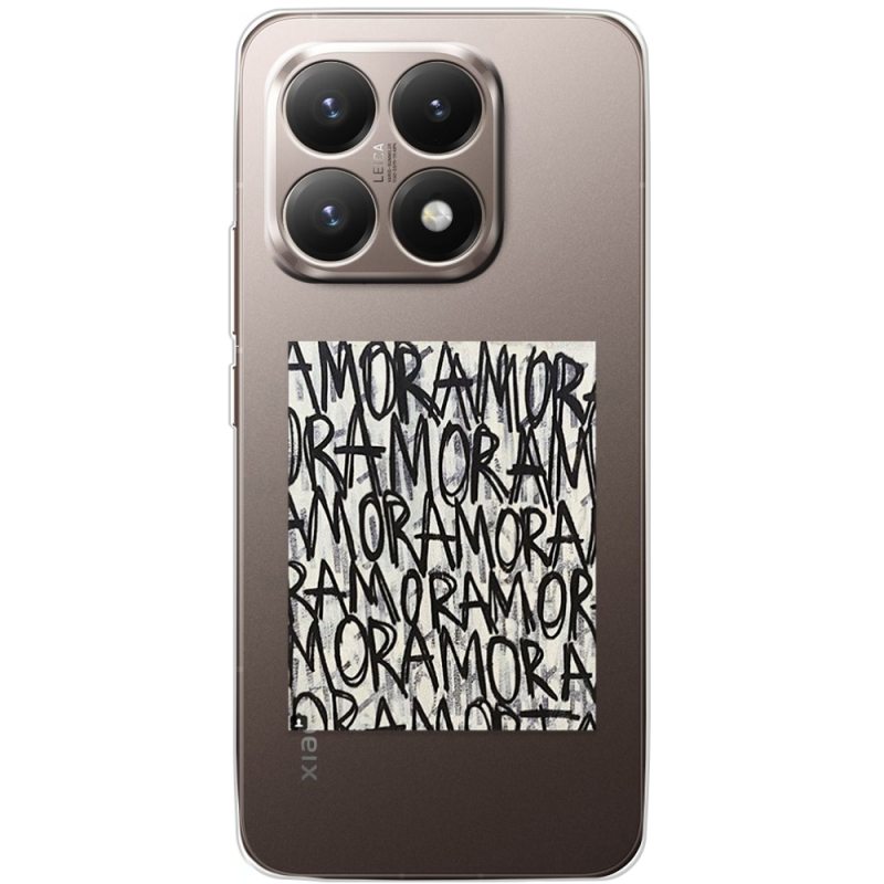 Прозорий чохол BoxFace Xiaomi 15T Amor Amor