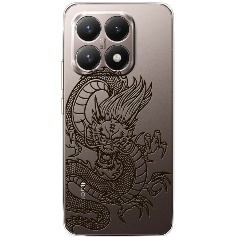 Прозорий чохол BoxFace Xiaomi 15T Chinese Dragon