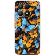 Прозорий чохол BoxFace Xiaomi 15T Butterfly Morpho