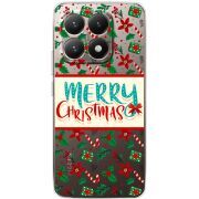Прозорий чохол BoxFace Xiaomi 15T Vintage Christmas Pattern