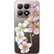 Прозорий чохол BoxFace Xiaomi 15T Cherry Blossom