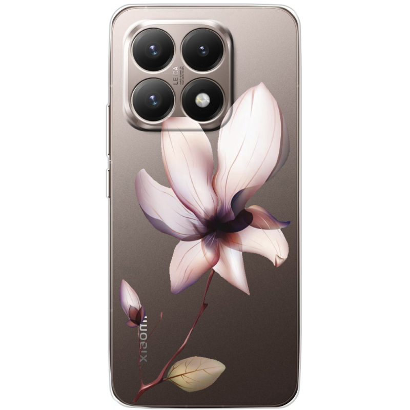 Прозорий чохол BoxFace Xiaomi 15T Magnolia