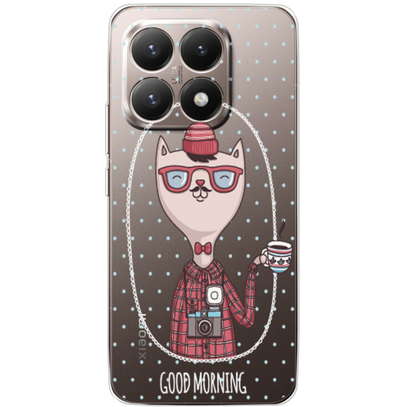 Прозорий чохол BoxFace Xiaomi 15T Good Morning