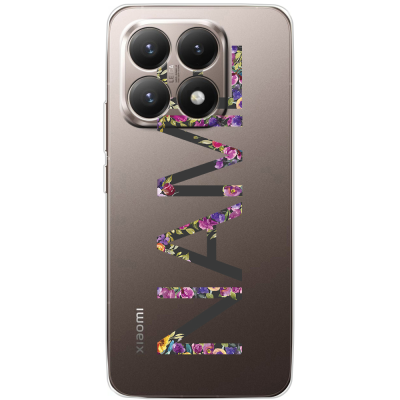 Прозорий чохол BoxFace Xiaomi 15T Именной