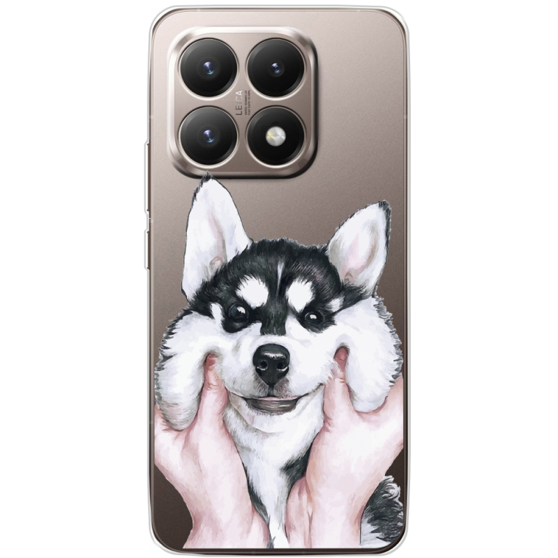 Прозорий чохол BoxFace Xiaomi 15T Husky