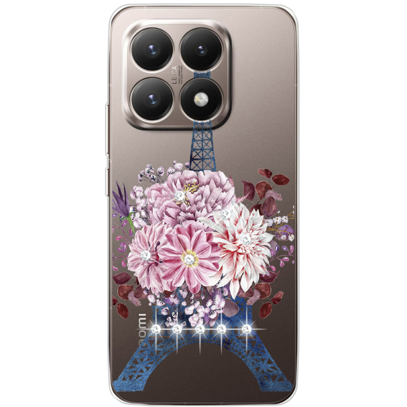 Чохол зі стразами Xiaomi 15T Eiffel Tower