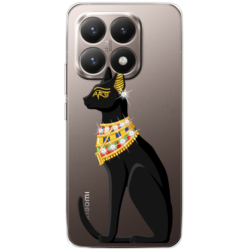 Чохол зі стразами Xiaomi 15T Egipet Cat
