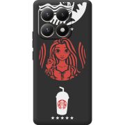 Чорний чохол BoxFace Xiaomi 15T RedWhite Coffee