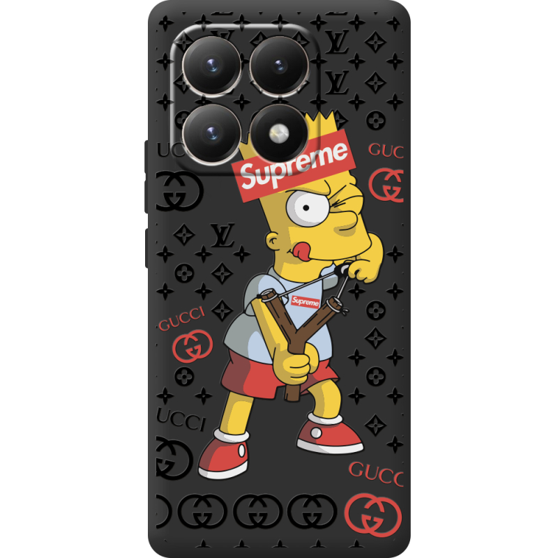 Чорний чохол BoxFace Xiaomi 15T Yellow Fun