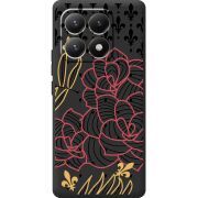 Чорний чохол BoxFace Xiaomi 15T FranceFlowers