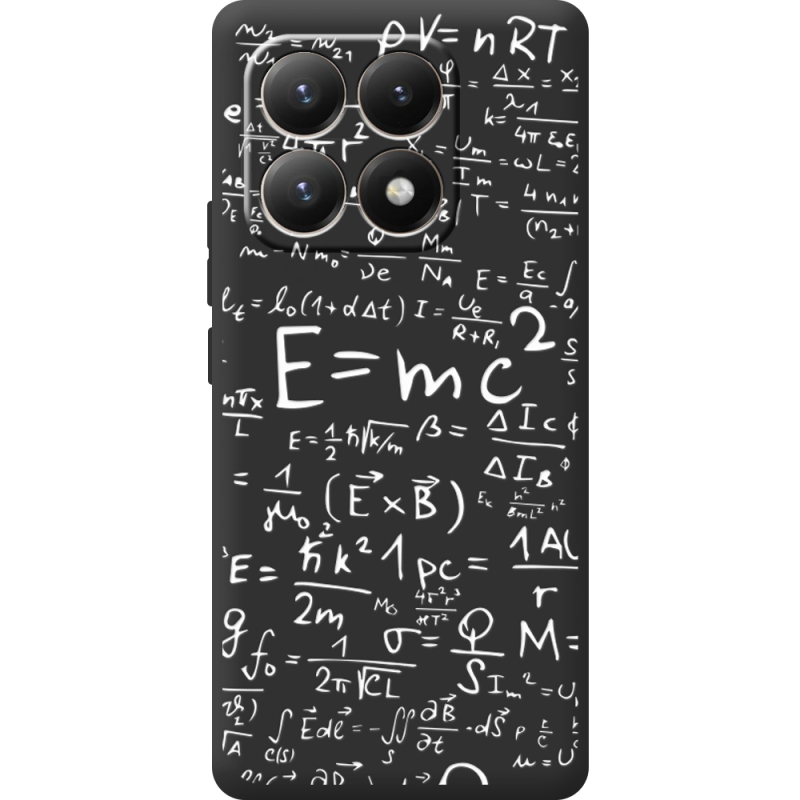 Чорний чохол BoxFace Xiaomi 15T E=mc2