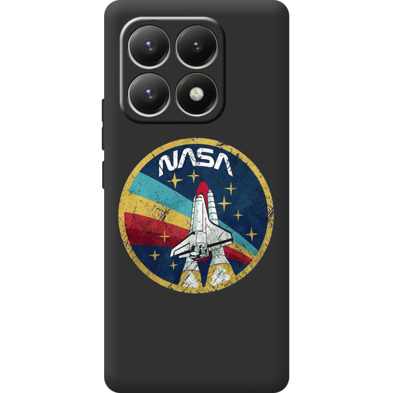 Чорний чохол BoxFace Xiaomi 15T NASA