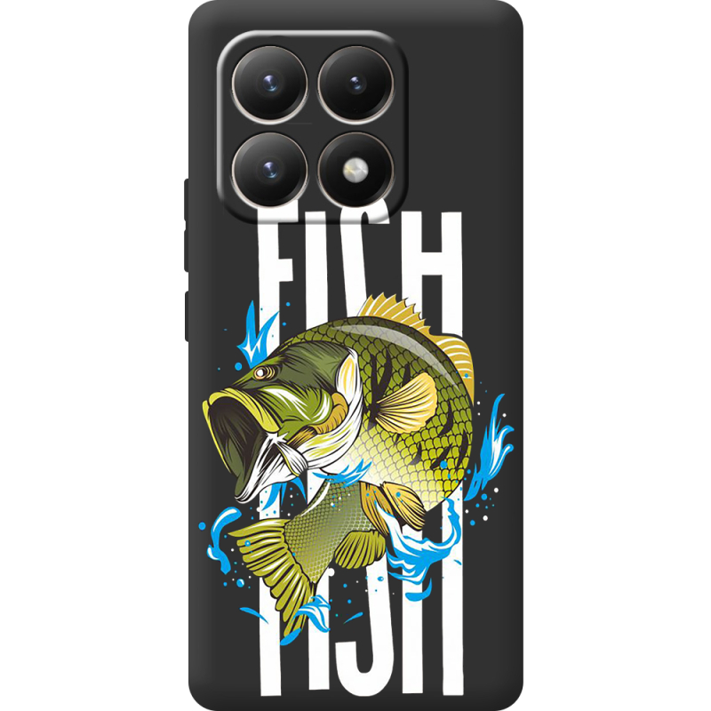 Чорний чохол BoxFace Xiaomi 15T Fish
