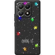 Чорний чохол BoxFace Xiaomi 15T Among Us Invisible