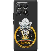 Чорний чохол BoxFace Xiaomi 15T NASA Spaceship
