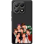 Чорний чохол BoxFace Xiaomi 15T BTS