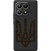 Чорний чохол BoxFace Xiaomi 15T Ukrainian Trident
