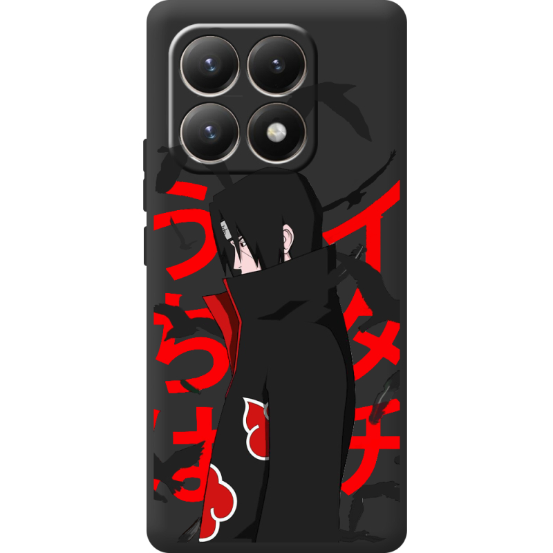 Чорний чохол BoxFace Xiaomi 15T Учиха Итачи