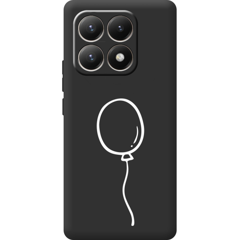 Чорний чохол BoxFace Xiaomi 15T Balloon