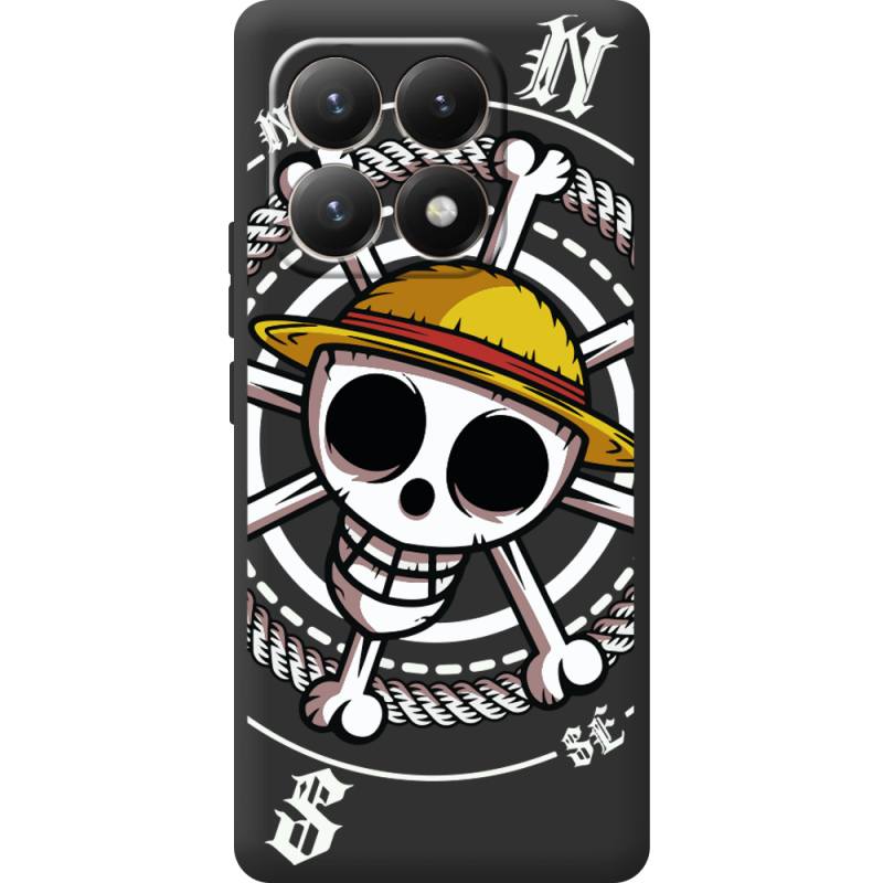 Чорний чохол BoxFace Xiaomi 15T One Piece Компас