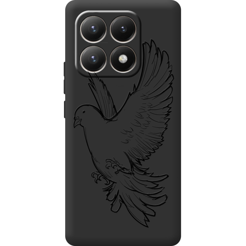 Чорний чохол BoxFace Xiaomi 15T Dove