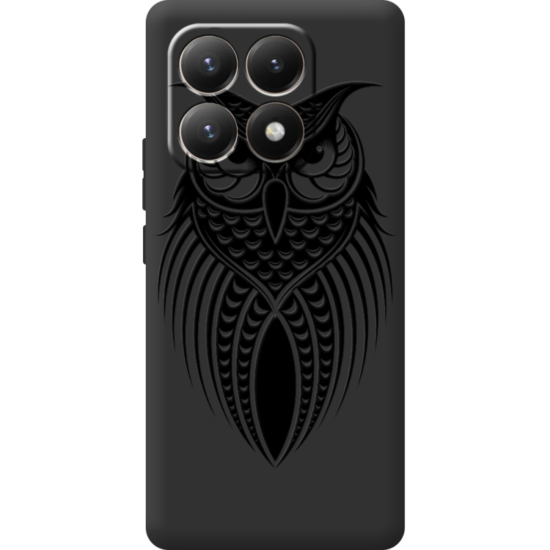 Чорний чохол BoxFace Xiaomi 15T Owl