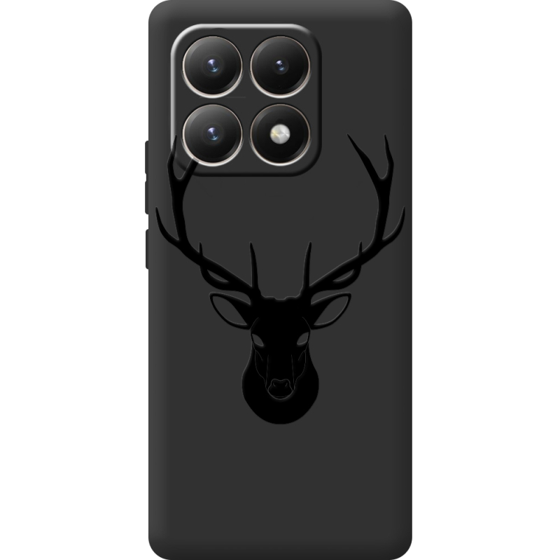 Чорний чохол BoxFace Xiaomi 15T Deer