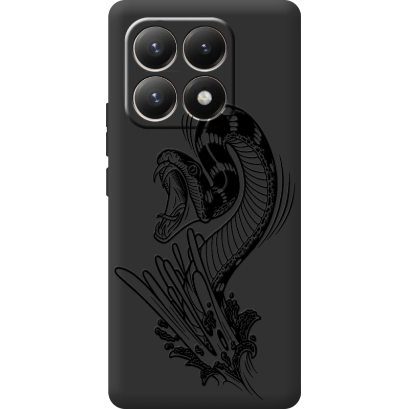 Чорний чохол BoxFace Xiaomi 15T Snake