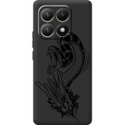 Чорний чохол BoxFace Xiaomi 15T Snake