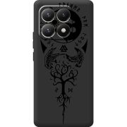 Чорний чохол BoxFace Xiaomi 15T Hugin and Munin