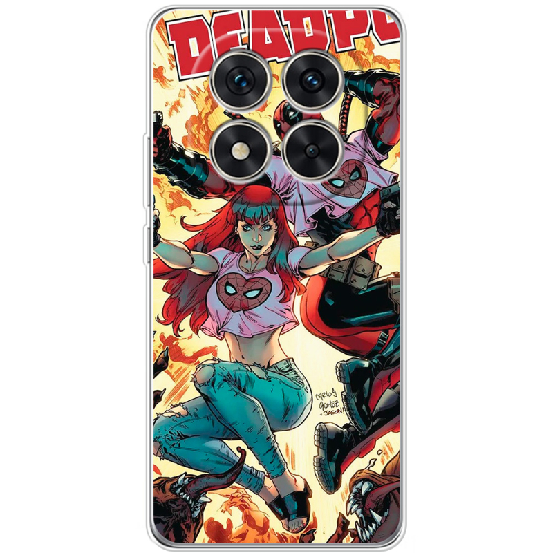 Чохол BoxFace Xiaomi Redmi Note 15 Pro Plus Deadpool and Mary Jane