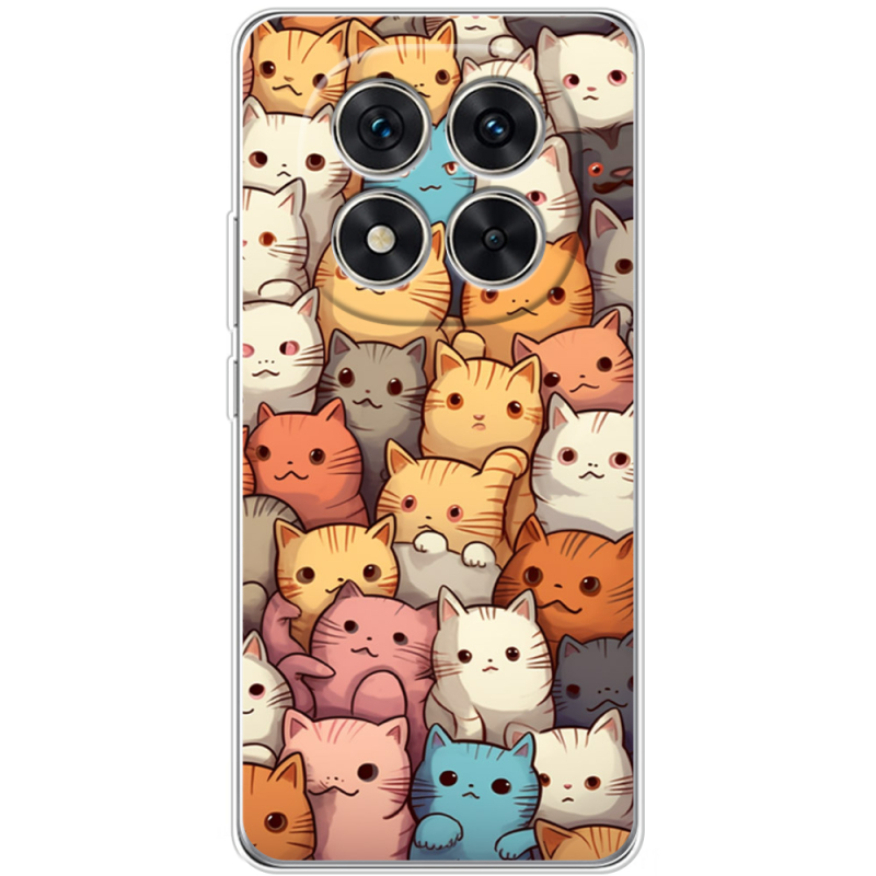 Чохол BoxFace Xiaomi Redmi Note 15 Pro Plus Котики муркотики