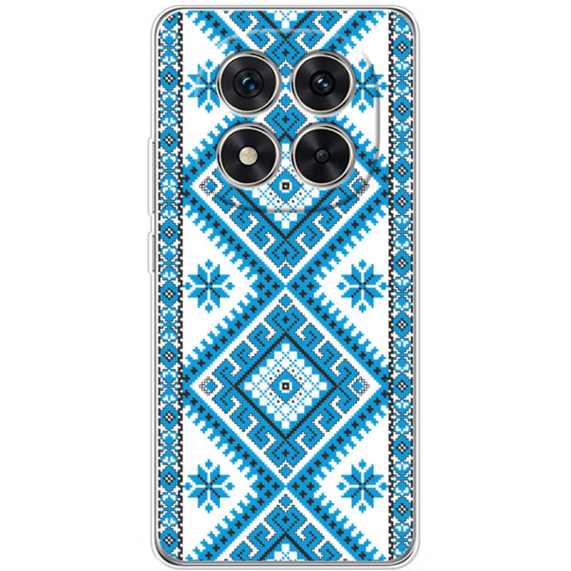 Чохол BoxFace Xiaomi Redmi Note 15 Pro Plus Блакитний Орнамент