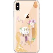 Прозрачный чехол Uprint Apple iPhone XS Max Uni Blonde