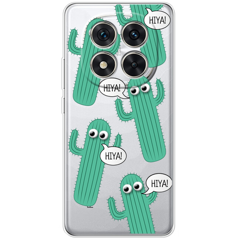 Прозорий чохол BoxFace Xiaomi Redmi Note 15 Pro Plus с 3D-глазками HIYA