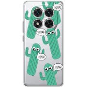 Прозорий чохол BoxFace Xiaomi Redmi Note 15 Pro Plus с 3D-глазками HIYA