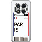 Прозорий чохол BoxFace Xiaomi Redmi Note 15 Pro Plus Ticket Paris