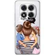 Прозорий чохол BoxFace Xiaomi Redmi Note 15 Pro Plus Super Mama